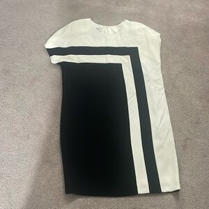 NWT black and off white Jones NY dress
